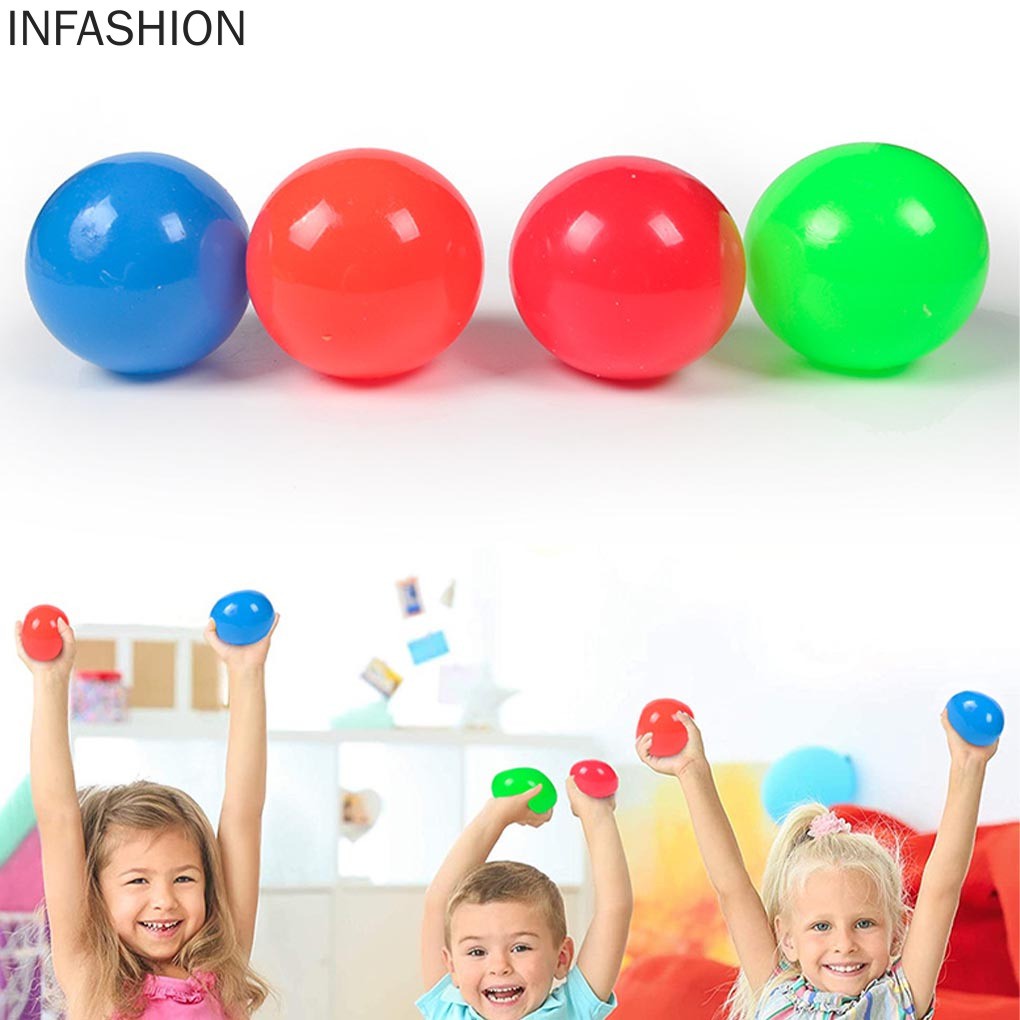 Bóng ném dính tường 4.5cm giải tỏa căng thẳng cho cả người lớn và trẻ em