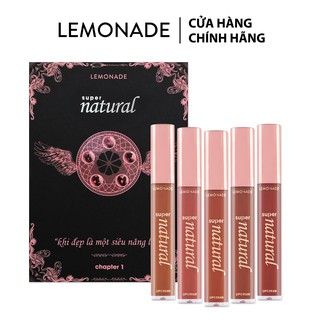 Combo 5 son Super Natural Matte Lipcream 5g x5