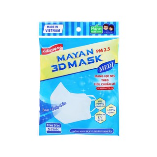 Khẩu trang Mayan 3D Mask PM 2.5