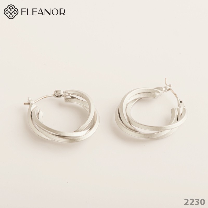 Bông tai nữ Eleanor Accessories phụ kiện trang sức basic Hàn Quốc dễ thương