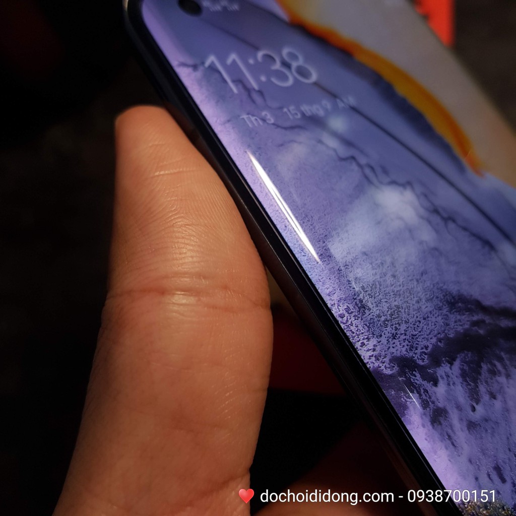 Miếng dán cường lực Vivo X50 Plus / X50 Pro Plus Zacase keo UV cao cấp