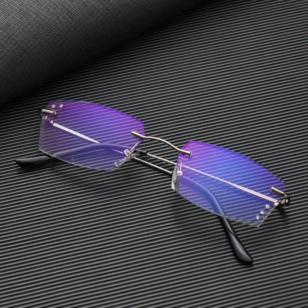 WATTLE Kính Đọc Sách Gọng Kim Loại Chống Tia UV / Ánh Sáng Xanh