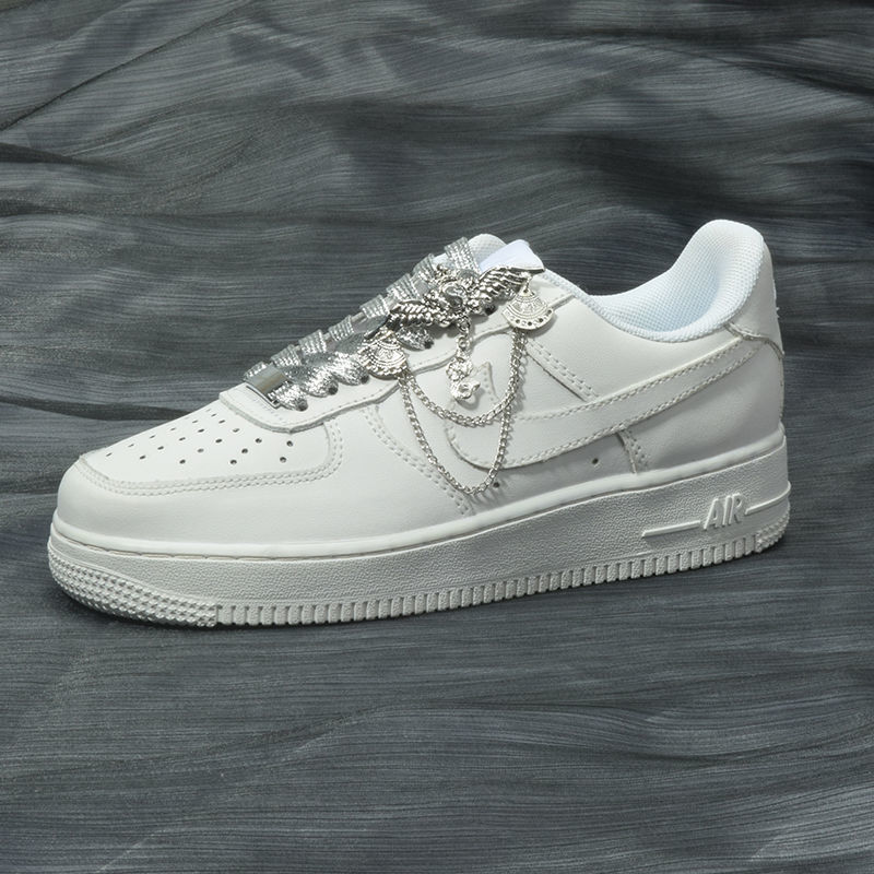 Dây Xích Trang Trí Phong Cách Rock punk Hiphop AF1 Air Force No DIY Ghim Cài Giày 1 Cái Cho Nam Nữ