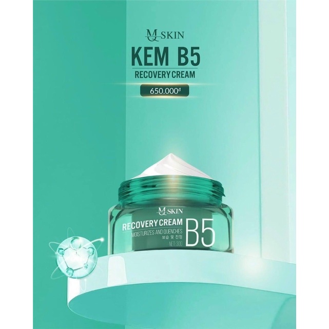 KEM DƯỠNG PHỤC HỒI DA CREAM B5 MQ SKIN CHÍNH HÃNG