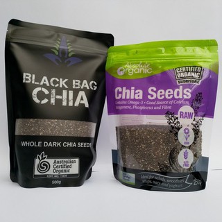 [Combo] 1- Hạt Chia Đen Úc 0.5kg &1 -Chia Seed Tím 250g -  NẤU CHÈ DƯỠNG NHAN - CHƯNG  YẾN