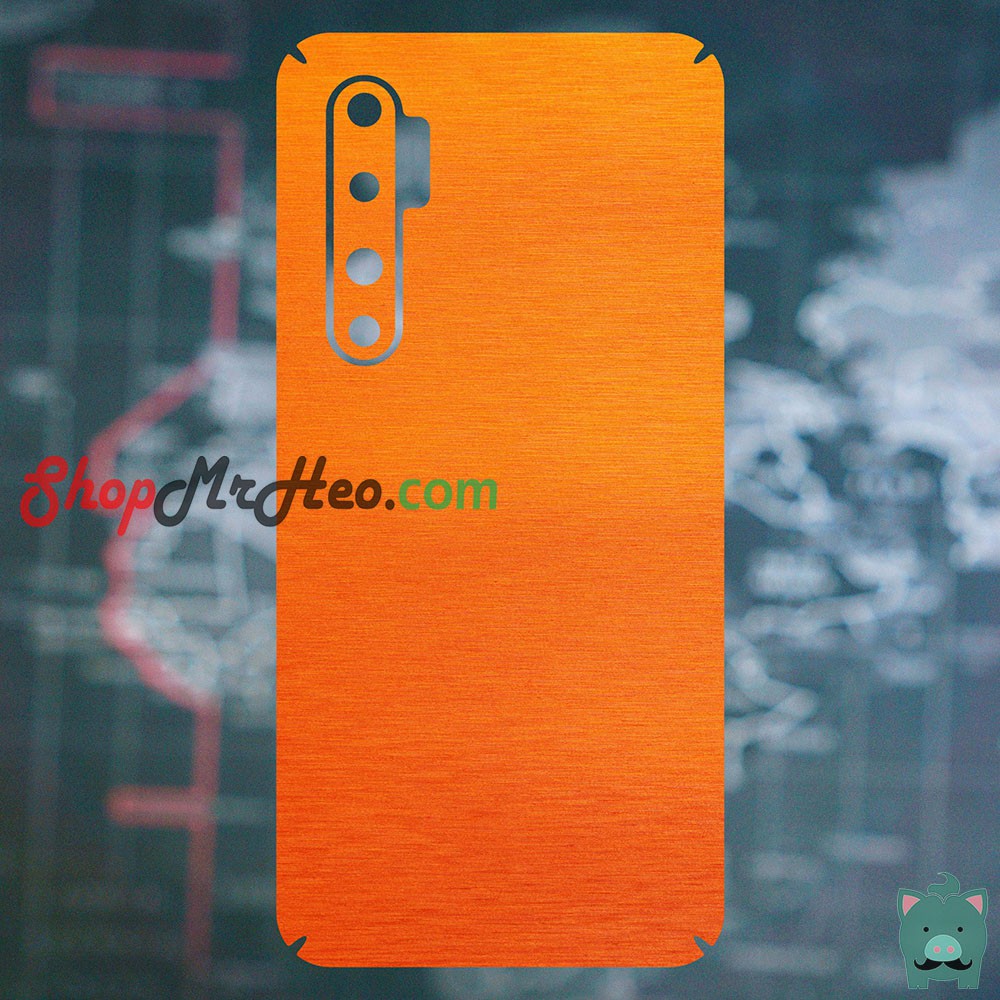 Dán Skin Mặt Sau Lưng Vân Nhôm Xiaomi Mi Note 10 - Note 10 Pro - Mi CC9 Pro - Mi Note 10 Lite