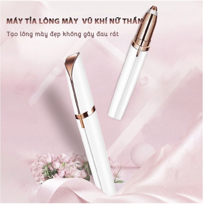 Bút Tỉa Lông Mày Mini Bỏ Túi Cao Cấp - Dụng Cụ Tẩy Lông Mày Mini Tự Động - Bảo Hành 12 Tháng