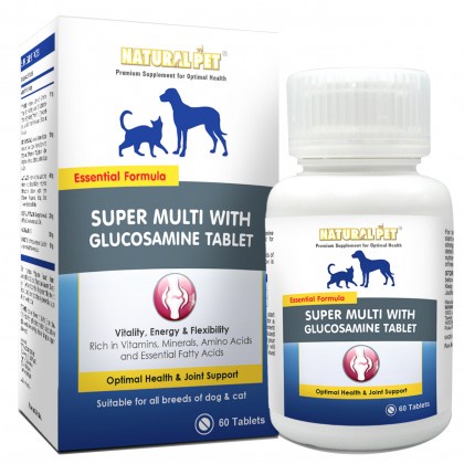 Viên nhai Glucosamine hỗ trợ toàn diện cho chó mèo