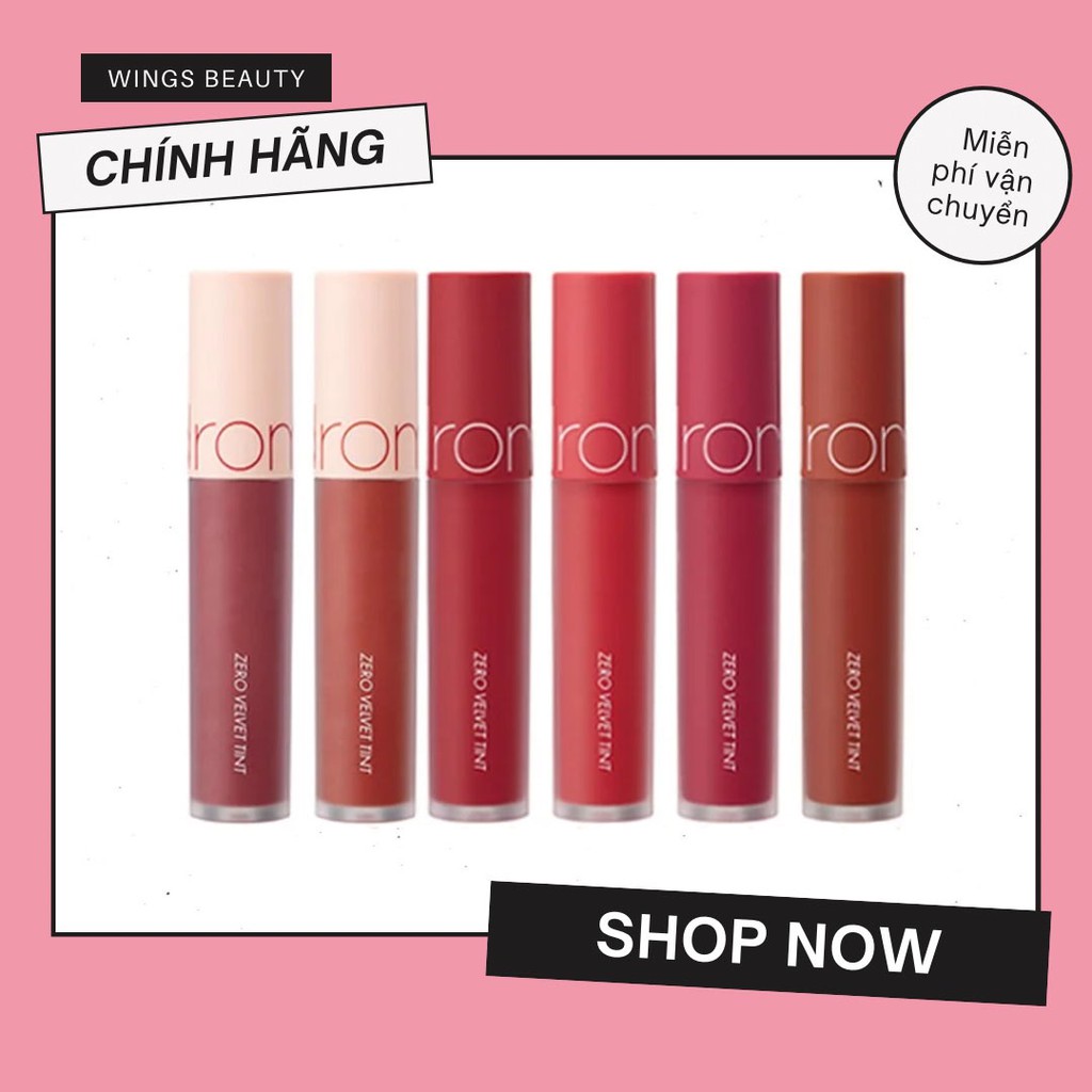 MUA 1 TẶNG 1 Sample - Son kem lì ROMAND Zero Velvet Tint | BigBuy360 - bigbuy360.vn