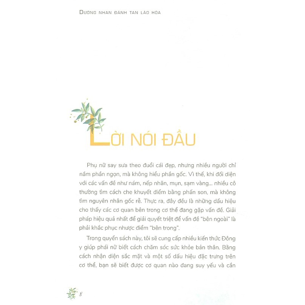 Sách - Dưỡng Nhan Đánh Tan Lão Hóa