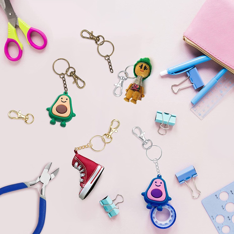 Set 180 Móc Nối Tôm Hùm Bằng Hợp Kim Cỡ Lớn Tiện Dụng