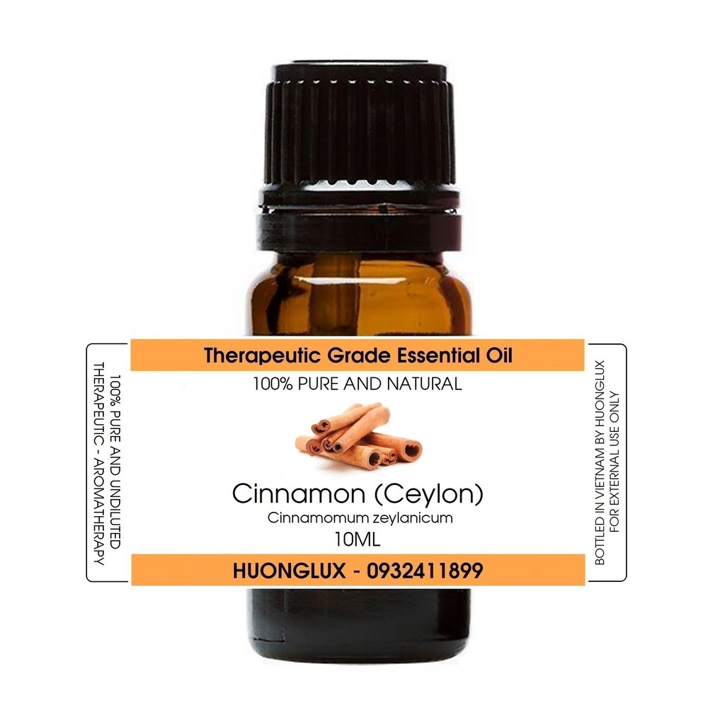 Tinh dầu vỏ quế Cinnamon Bark Essential Oil (Ceylon)