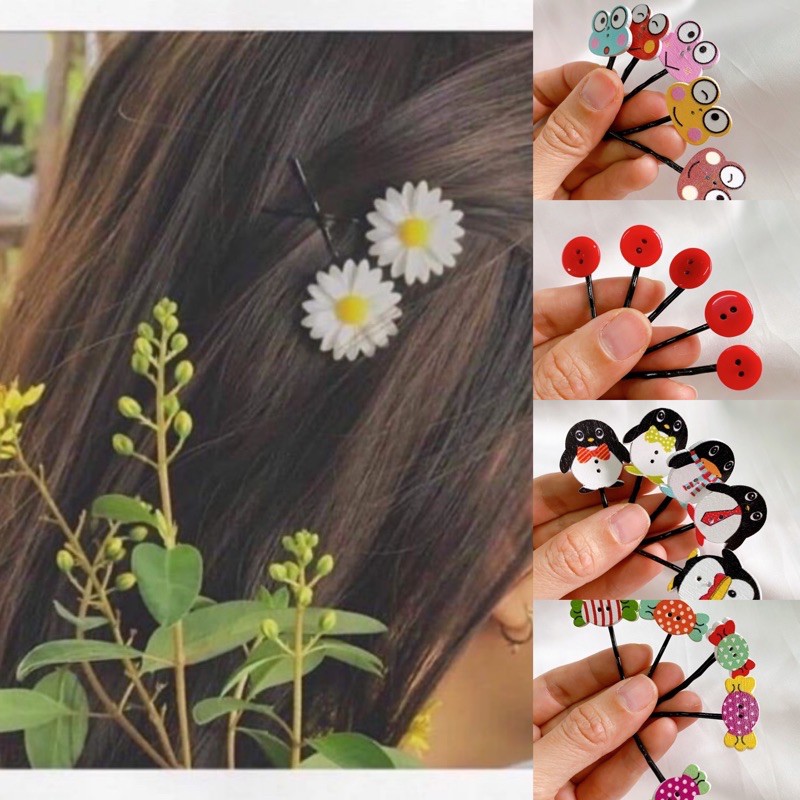 Ghim kẹp tóc dễ thương 1 chiếc