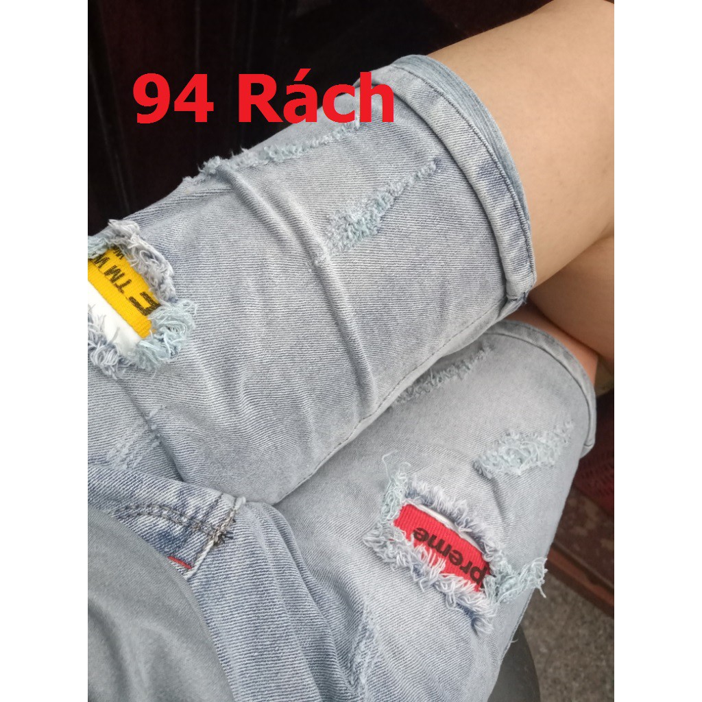 QuầnShort Nam Jean Quần Short Thể Thao Nam Quần Jean Nam Rách Thunsi_551