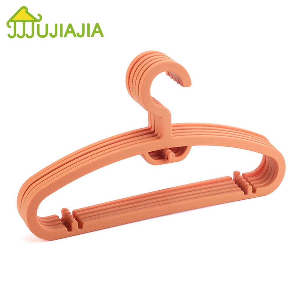 Set 5 móc phơi quần áo JUJIAJIA bằng PP chống trượt đa năng tiện dụng