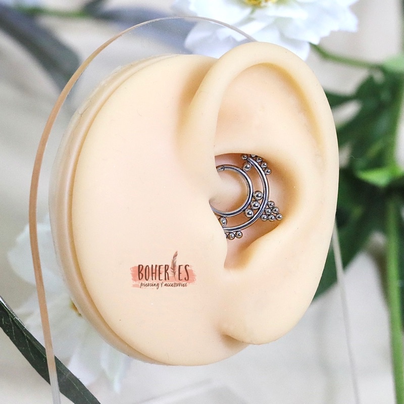 Boheries/Khuyên tai cho Daith, khuyên Septum vách ngăn mũi thép y tế không gỉ