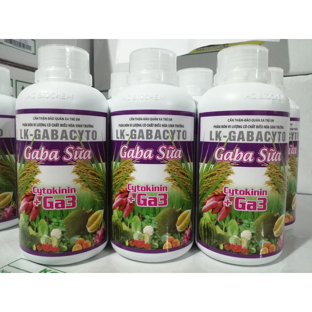 GABA SỮA (500ml) chứa Ga3, Cytokinin và trung vi lượng giúp cây tăng trưởng cân đối