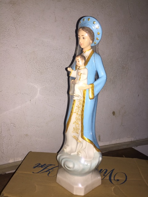 145. Đức Mẹ La Vang cao 38cm