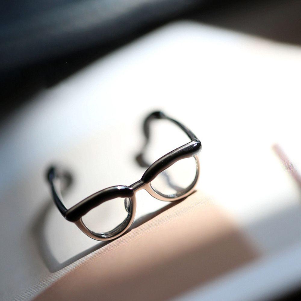 Nhẫn Đồng Tráng Men Họa Tiết Vẽ Thời Trang Hàn Quốc Thích Hợp Làm Quà Valentine