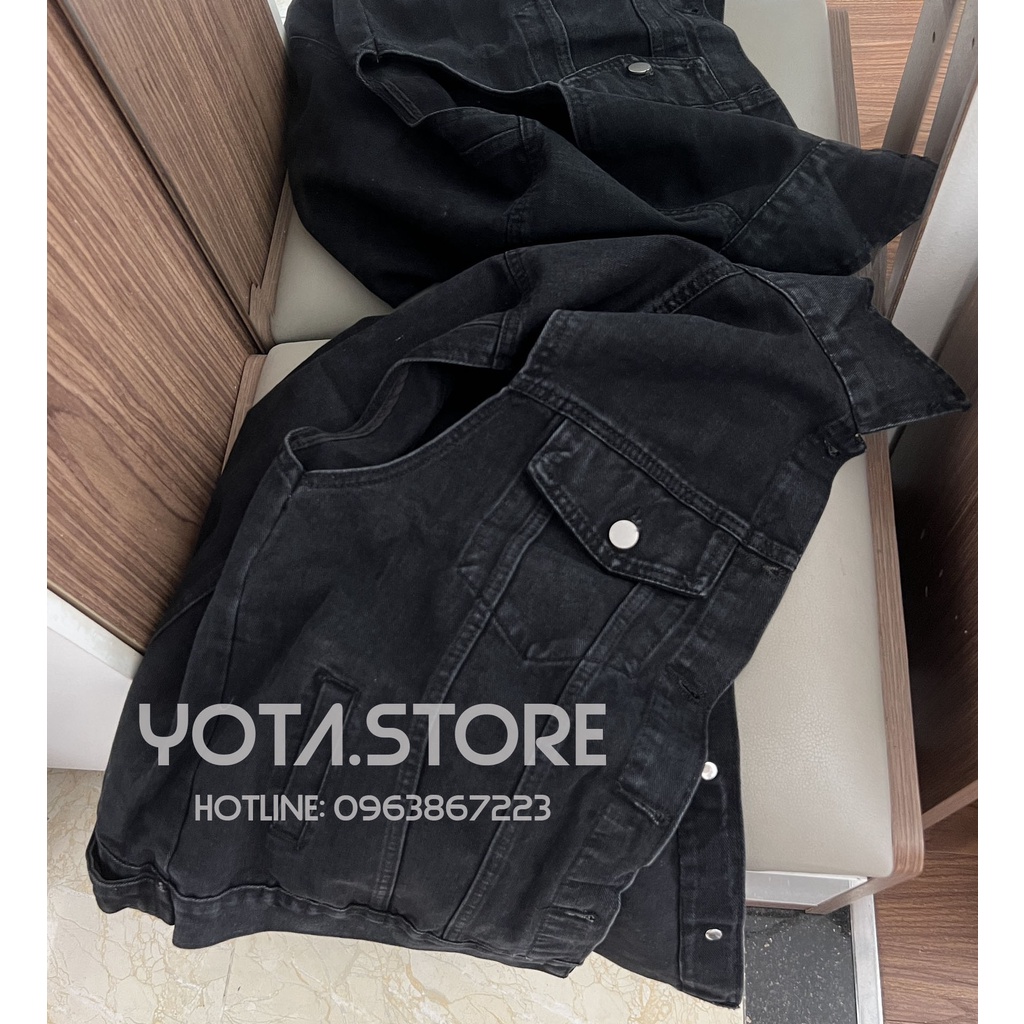 Áo khoác jeans gile - KB24