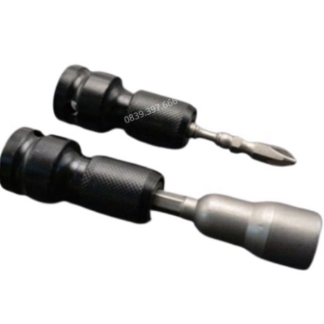 Đầu Chuyển Bulong 1/2 Sang Bắt Vít Chuôi Lục Giác phù Hợp Với Các Dòng Máy Siết Bulong