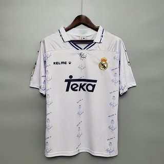 94-96 Real Madrid Home Away Retro Bóng đá Jersey Bóng đá