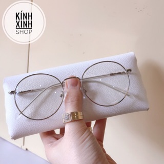 Kính gọng mắt tròn Vintage Kim loại Hàn Quốc - VK02890