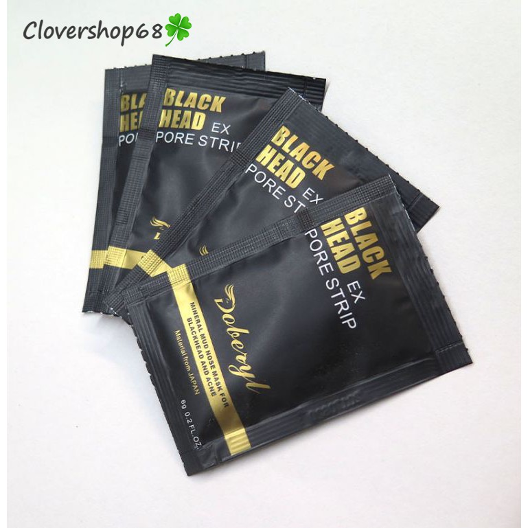 Gel hút mụn vùng mũi / Miếng lột mụn đầu đen vùng mũi 6g 🍀 Clovershop68 🍀