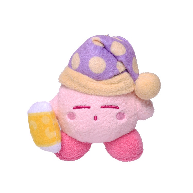 Đồ chơi nhồi bông Hình Nhân Vật Hoạt Hình Kirby Dễ Thương Cho Bé