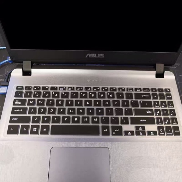 Tấm phủ bàn phím laptop Asus VivoBook 15.6 inch dành cho máy Asus YX560, YX560U, YX560UD, 8250, 8550, Y5000, X507UA....