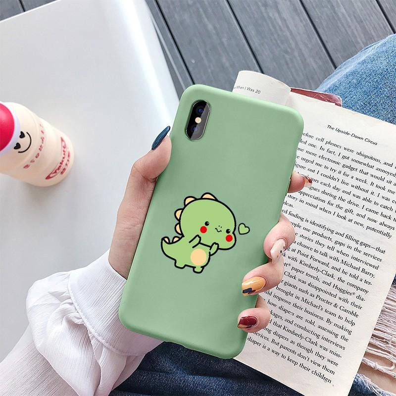 Ốp lưng iPhone 7 plus /8plus/11/11 pro/11 promax/12/12 pro max/X/Xs/Xr/Xs max/7/8/6 plus/6s plus/6/6s dẻo màu Rồng chibi