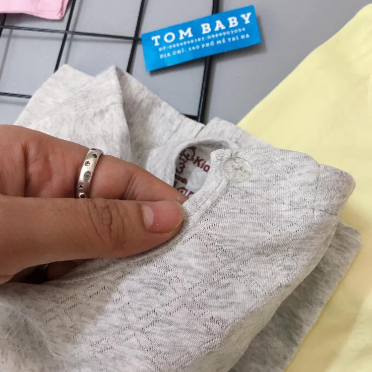 Áo cài vai thông hơi CQ Baby cho bé trai/gái