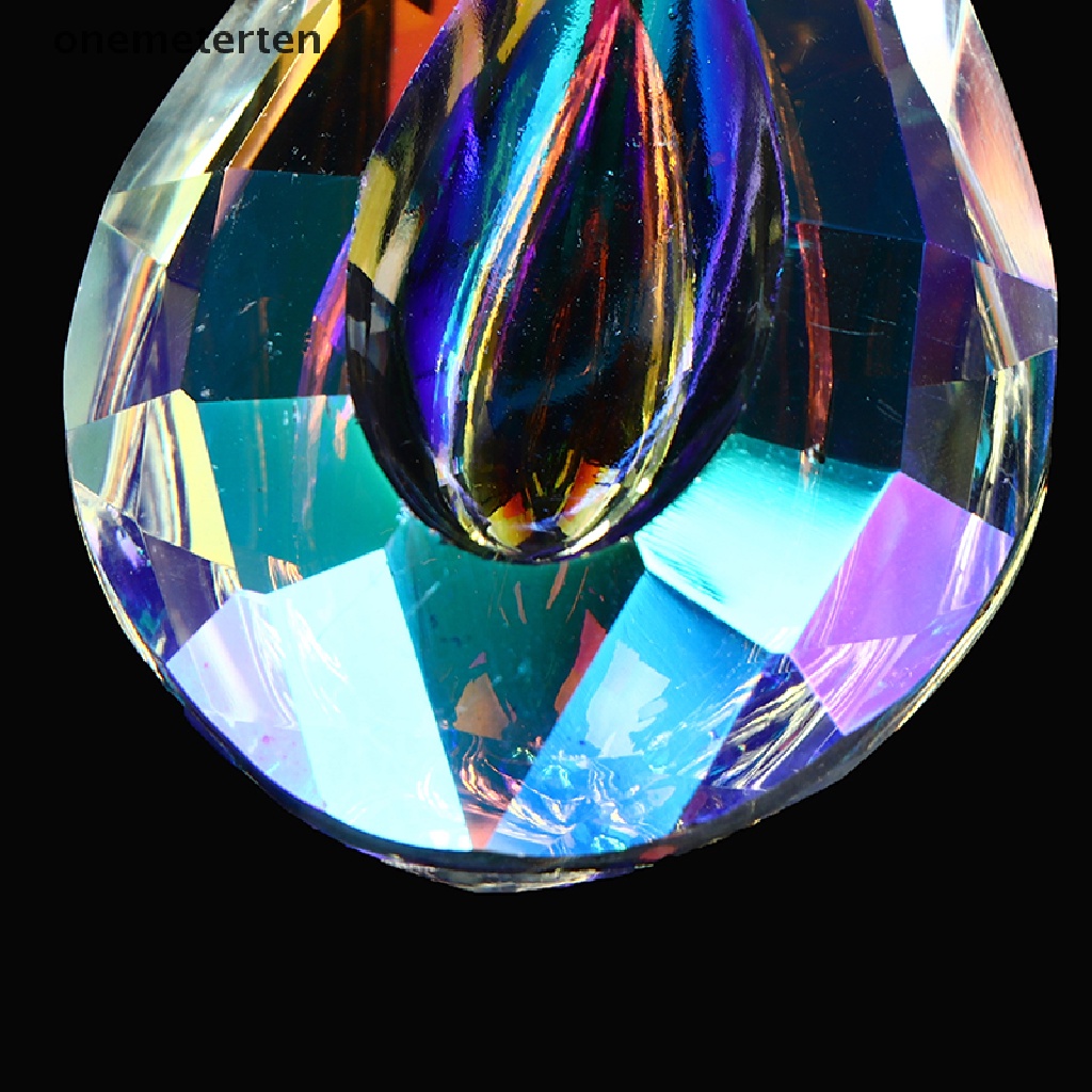 Rten Hanging Crystal Prism Suncatcher for Windows Decoration AB-Color Chandelier Part n