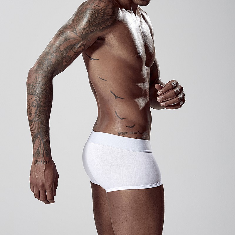 Quần lót cotton ORLVS dạng boxer ngắn in chữ  chất lượng cao dành cho nam OR6602