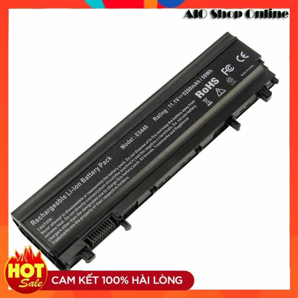 ⚡  Pin laptop Dell Latitude E5440 E5540 5200mah Nhập khẩu Bảo hành toàn quốc