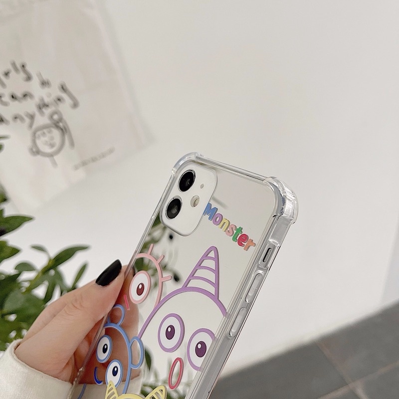 Ốp lưng iphone ốp Điện Thoại Mềm Họa Tiết Quái Vật Hoạt Hình Cho iPhone 14 13 12 11 PROMAX XS XR XSMAX SE202