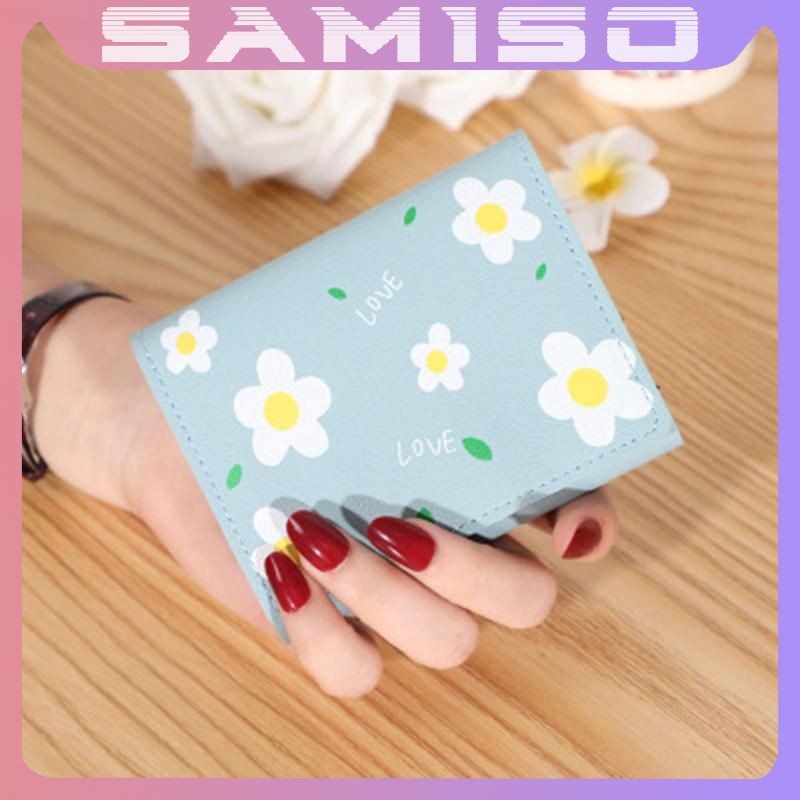 Ví nữ ngắn đẹp cầm tay mini nhỏ gọn bỏ túi nhiều ngăn dễ thương NG32 | BigBuy360 - bigbuy360.vn