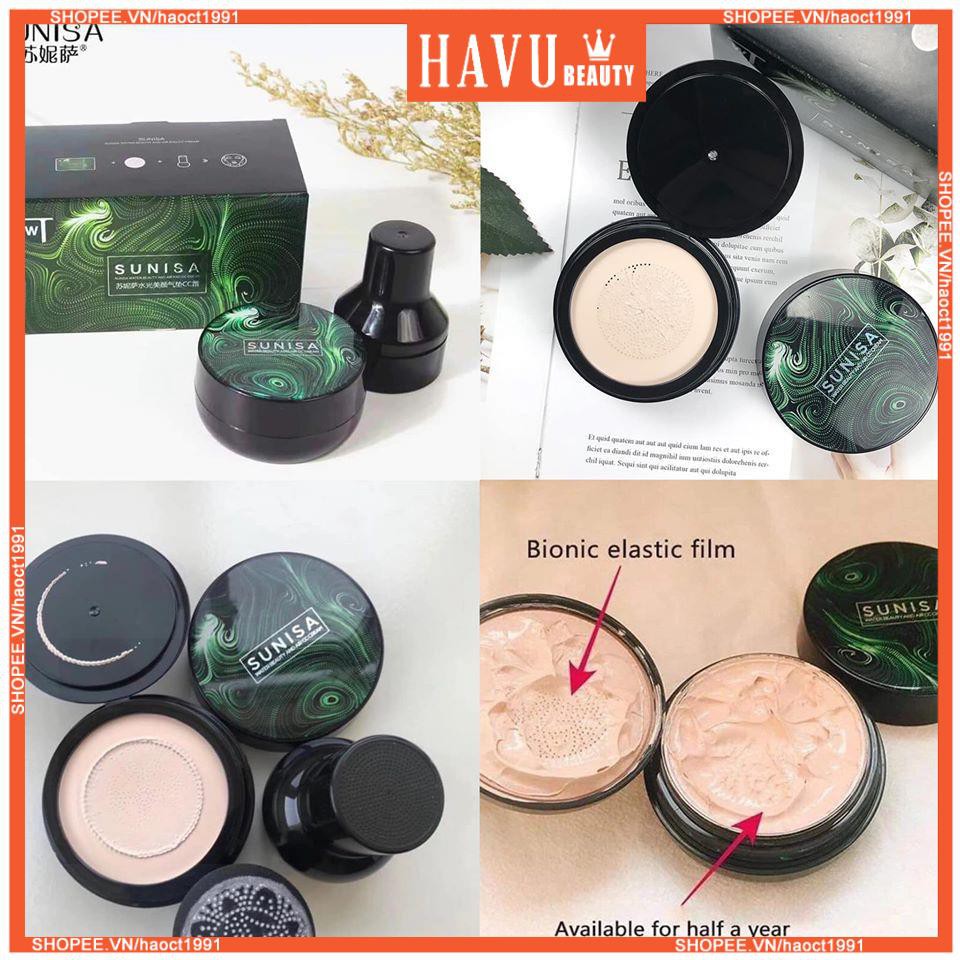 [SIÊU HOT] Phấn Nước BB SUNISA Hàng Nội Địa -  Phấn Nước BB SUNISA Mút Hình Nấm ( Cam Kết Chuẩn 100%) | BigBuy360 - bigbuy360.vn