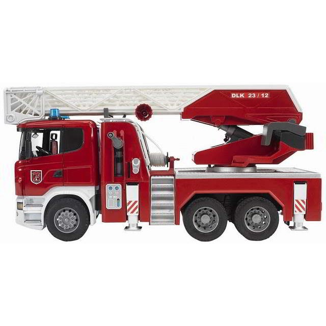 Xe đồ chơi cho bé Bruder giá rẻ mô hình xe cứu hỏa thang xoay SCANIA Mã SP BRU03590