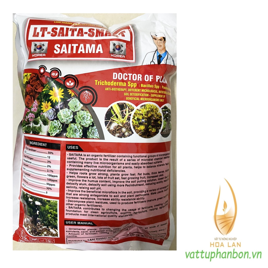 Phân Bón Hữu cơ LT-SAITA-SMART - #306A# 1kg