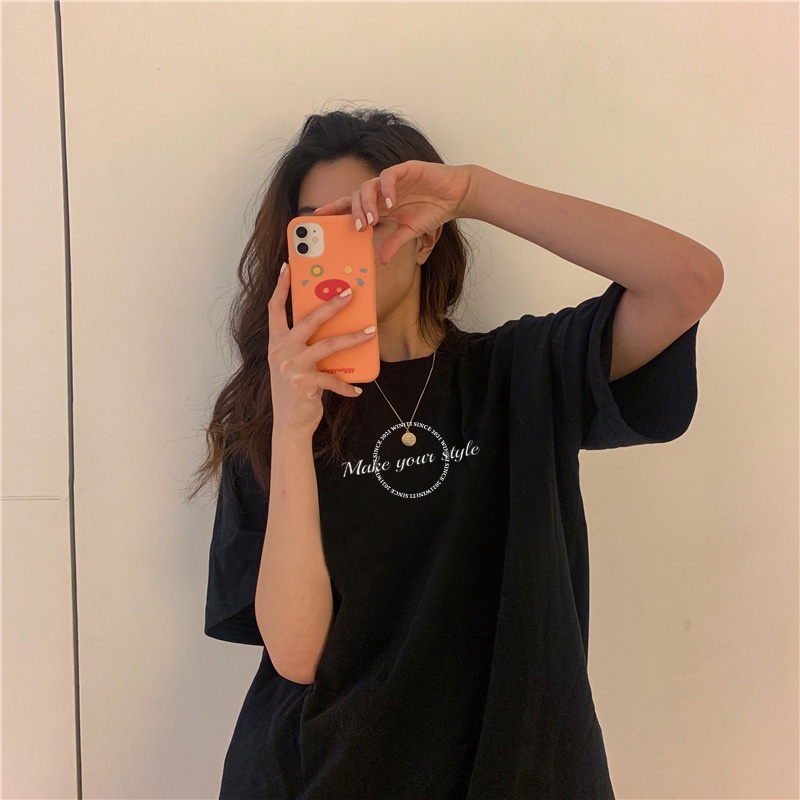 Áo thun unisex phông nam nữ basic form suông rộng phong cách Hàn Quốc Make Your Winiti | BigBuy360 - bigbuy360.vn