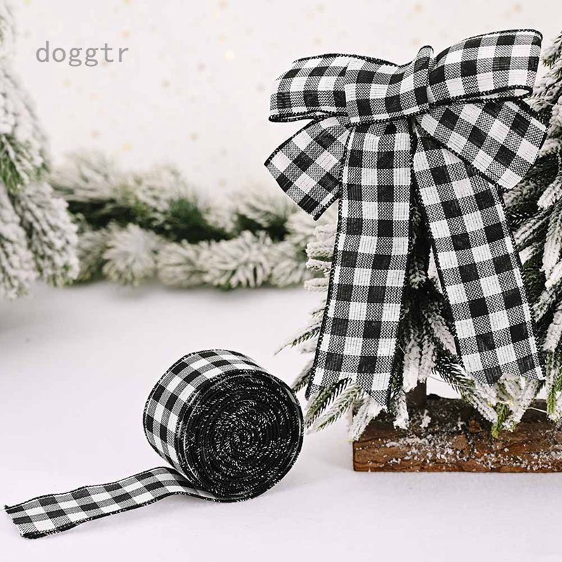 Doggtr Dây Ruy Băng Trang Trí Giáng Sinh