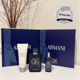 Set Nước Hoa Acqua Di Gio Xanh Profondo