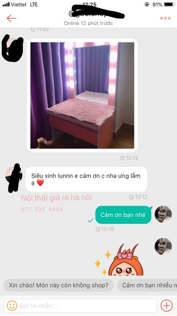 Bàn trang điểm kèm bóng Full bộ (sẵn) | BigBuy360 - bigbuy360.vn