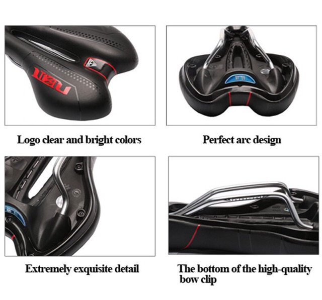 Yên xe đạp thể thao Silicone siêu êm thương hiệu LIETU