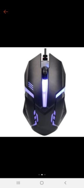 [Mã ELORDER5 giảm 10k đơn 20k] Chuột LED 7 Màu có dây Mouse Gaming Chơi Game, Dùng Văn Phòng