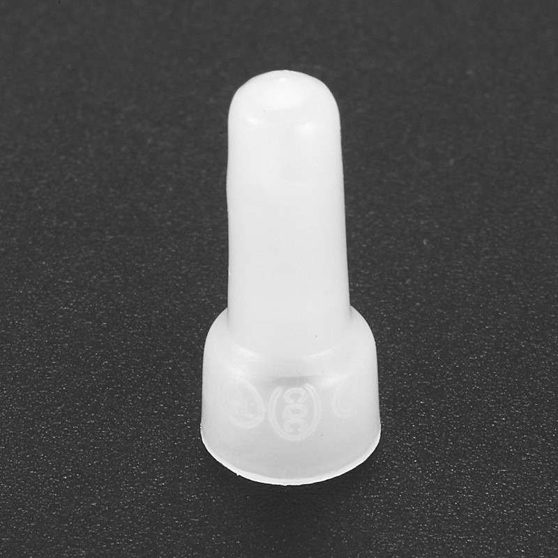 Set 100 Đầu Nối Dây Điện 22-16 Awg Màu Trắng Tiện Dụng