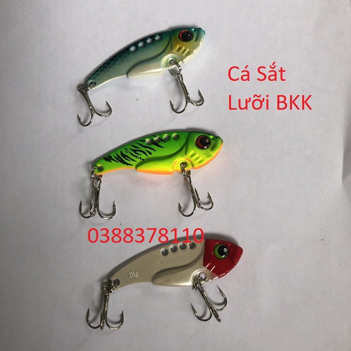 Mồi Câu Lure Cá Sắt DP, Mồi Lure Cá Lóc, Cá Chẽm BKK - MG 20