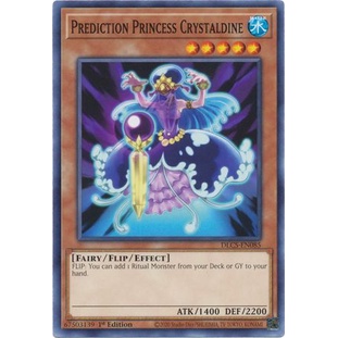 Thẻ bài Yugioh - TCG - Prediction Princess Crystaldine / DLCS-EN085'