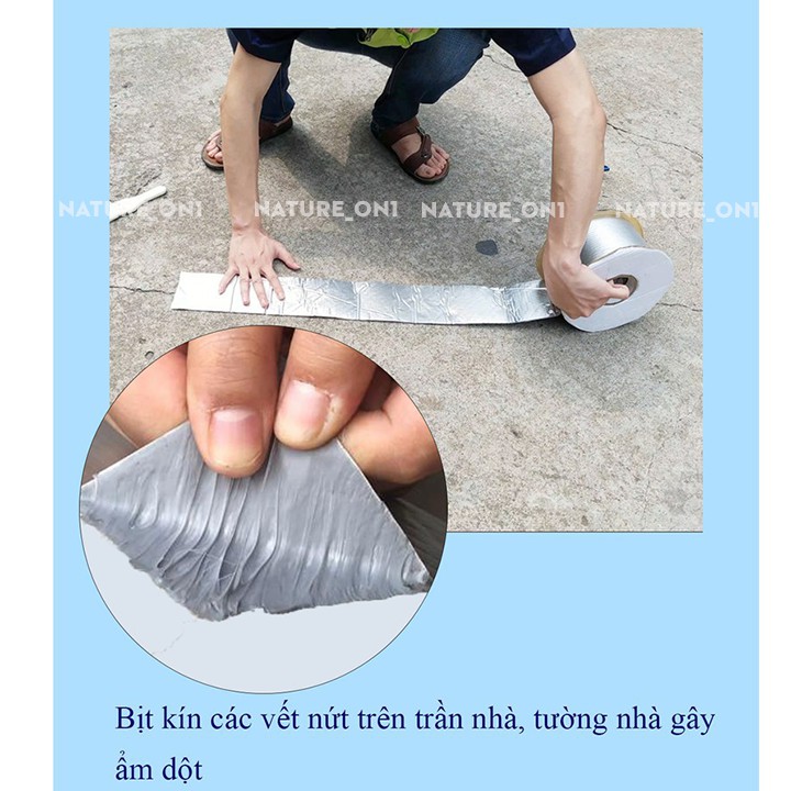 Băng Keo Chống Thấm Có Tính Liên Kết Cực Cao -  Băng Keo Siêu Dính, Chống Thấm Tốt Trên Mọi Bề Mặt